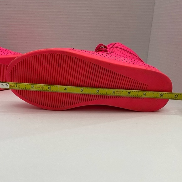 Gucci Mens Leather High Top Coda Hot Pink Sneakers GG on Tongue Size EU 38 US 8 - Picture 8 of 16